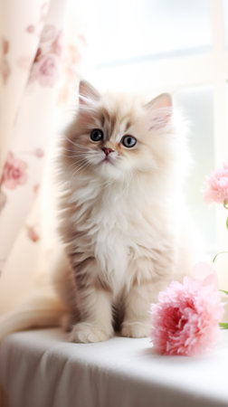 cute kittenの素材