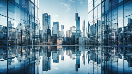 Modern Architecture, Skyscraper Silhouettesの素材