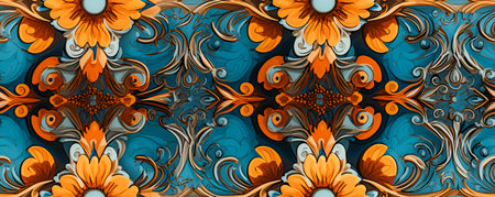 Decorative Pattern. Vintage Motifs Unveiledの素材