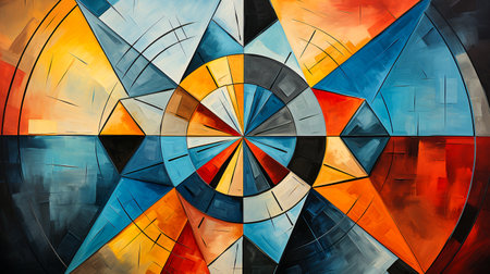Abstract Kaleidoscope.Dynamic Geometryの素材