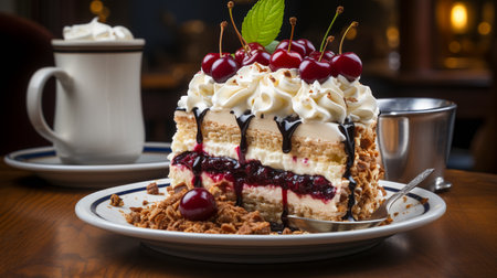 Black forest cakeの素材