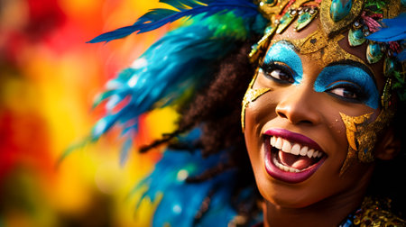 Colorful Carnival. Vibrant Parades And Costumes.の素材