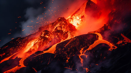 The Dynamic Eruption of an Ecuadorian Volcanoの素材