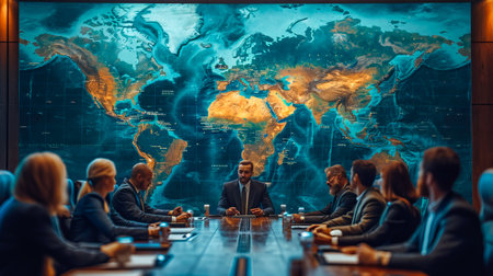 International Business Conference. Worldwide Business. Global Connectionsの素材