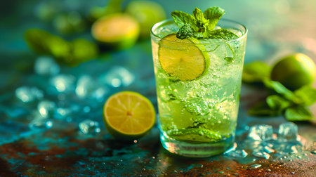 Refreshing Mojito Cocktailの素材