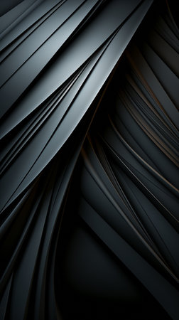 Modern abstract black background. Dark carbon geometric backgroundの素材