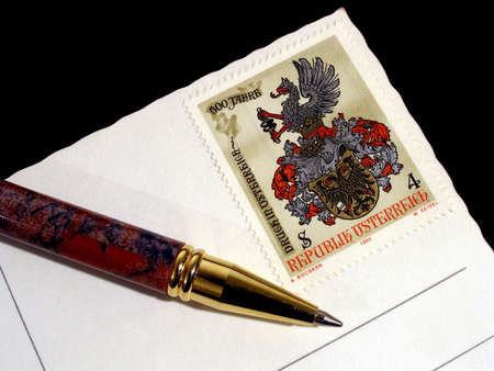 austrian stampの写真素材