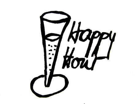 happy hour      の写真素材