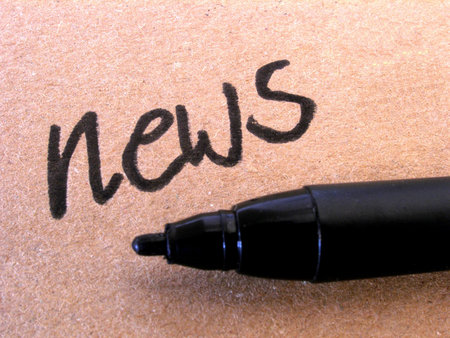 news     の写真素材