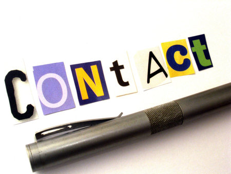 contact       の写真素材