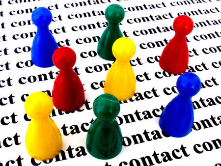 contact   の写真素材