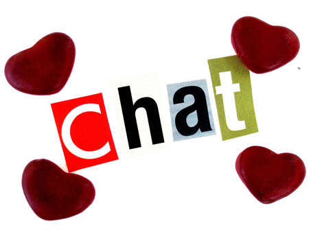 chatの写真素材