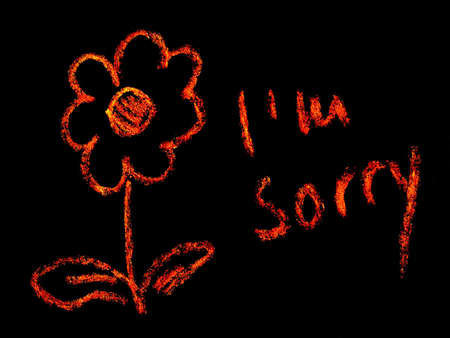 sorry       の写真素材
