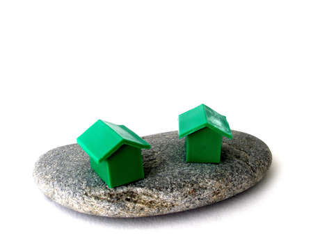 stone housesの写真素材