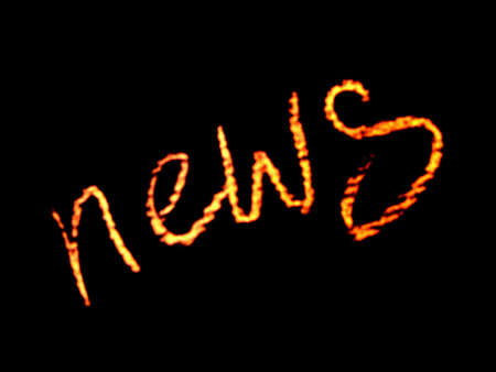 news         の写真素材