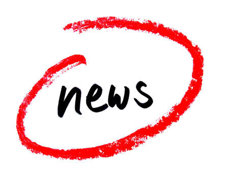 news       の写真素材