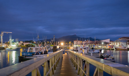 Saint Jean de Luz during a Summer sunset