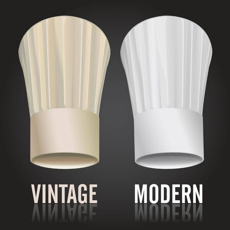 Chef's Toques Illustrationのイラスト素材