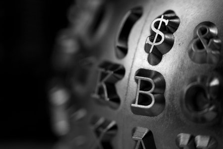 Signs, symbols and lettersの写真素材