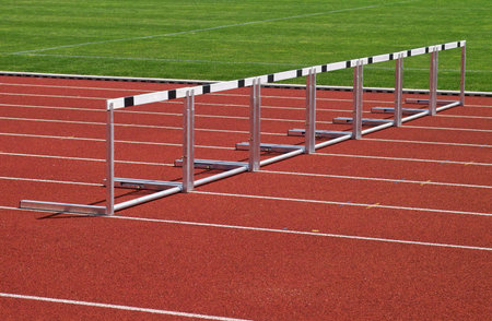 Hurdlesの写真素材