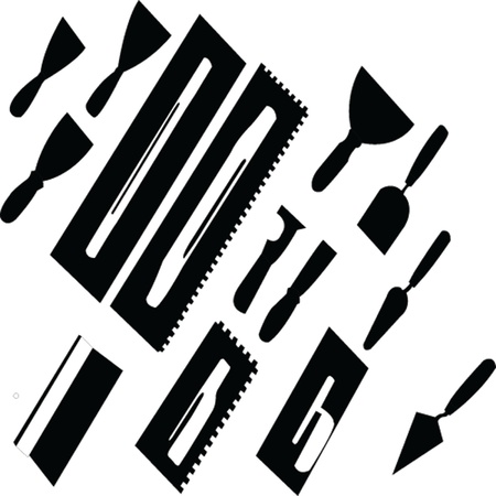 tools for paintingのイラスト素材