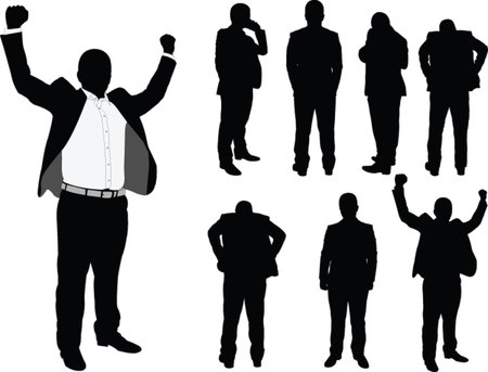 business people - vectorのイラスト素材