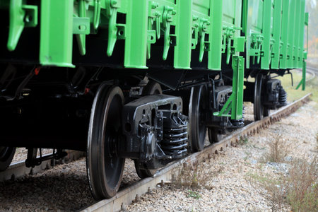 freight train, freight traffic, railway car