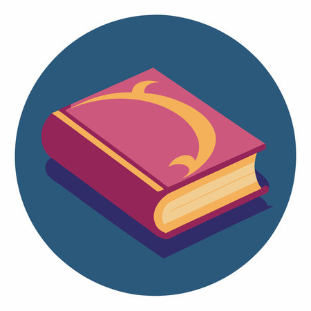 Book isometric icon. Flat illustration of book vector icon for web designのイラスト素材