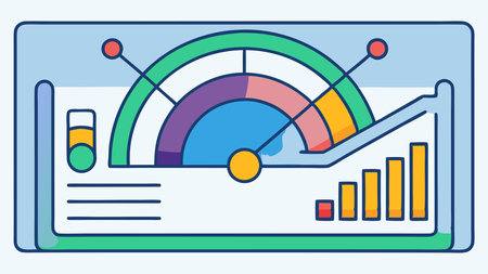 Vector illustration of infographics in flat style. Diagram, graph, pie chart.のイラスト素材
