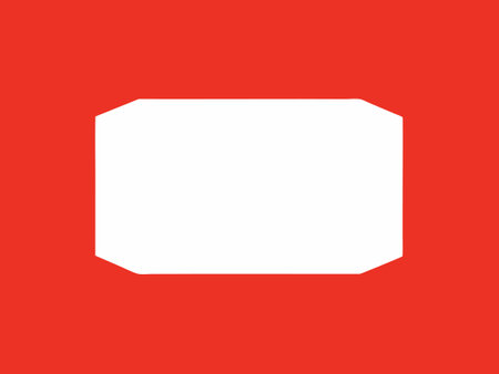 Tag icon, vector illustration. Flat design style with red background.のイラスト素材