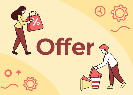 online sale banner. vector illustrationのイラスト素材