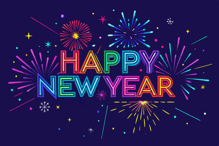 happy new year 2025 banner vector background. celebration new year decoration and other vector illustration .のイラスト素材