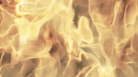 Realistic vector fire background eps10