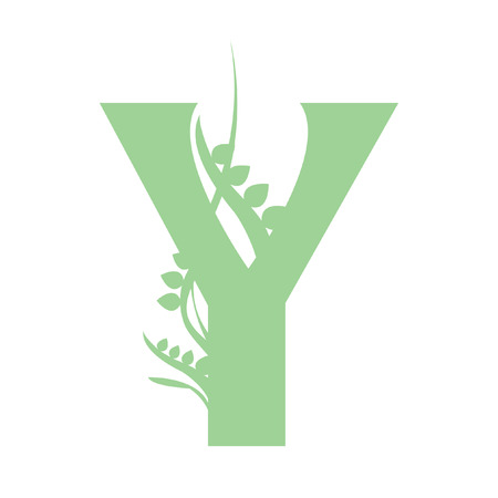 Illustration of letter Yのイラスト素材