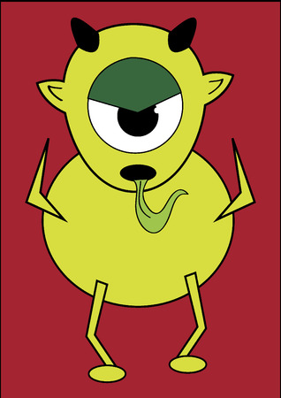 Weird monsterのイラスト素材