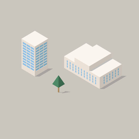 Government buildingsのイラスト素材