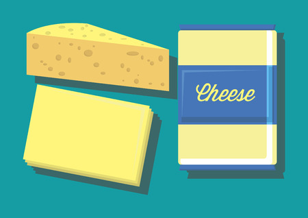 Vector of cheeseのイラスト素材