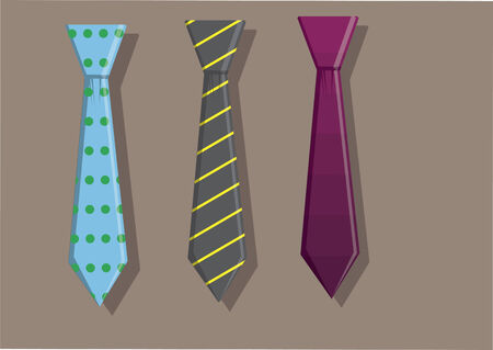 Vector of neck tieのイラスト素材