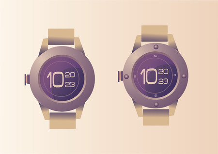 Vector of wrist watchのイラスト素材