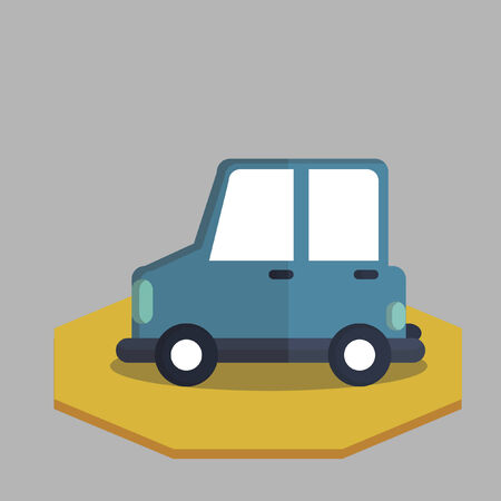 Illustration of a carのイラスト素材