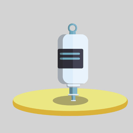 Vector of an intravenous bagのイラスト素材