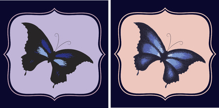 Butterflyのイラスト素材