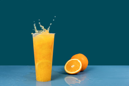 All kinds of colorful drinks made of all kinds of fruits and all kinds of healthy foodの写真素材