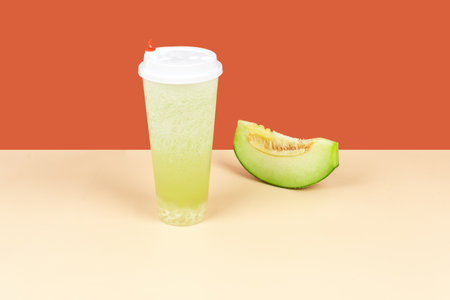 All kinds of colorful drinks made of all kinds of fruits and all kinds of healthy foodの写真素材