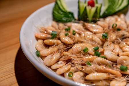 Chinese traditional banquet dishes are beautiful, fragrant and deliciousの写真素材