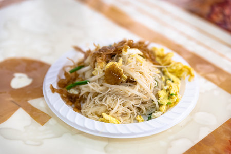 Chinese traditional snacks, fried rice noodles