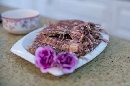 Chinese banquet dishes for family gatheringsの写真素材