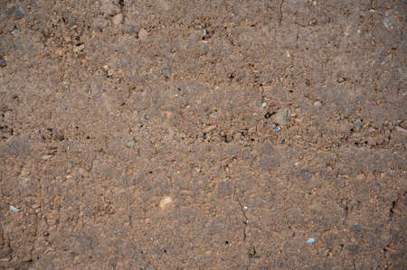 The texture of a wall made of clayの写真素材
