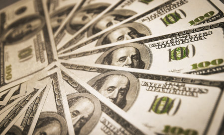 A lot of cash US dollars