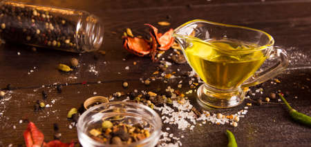 cooking tableの写真素材